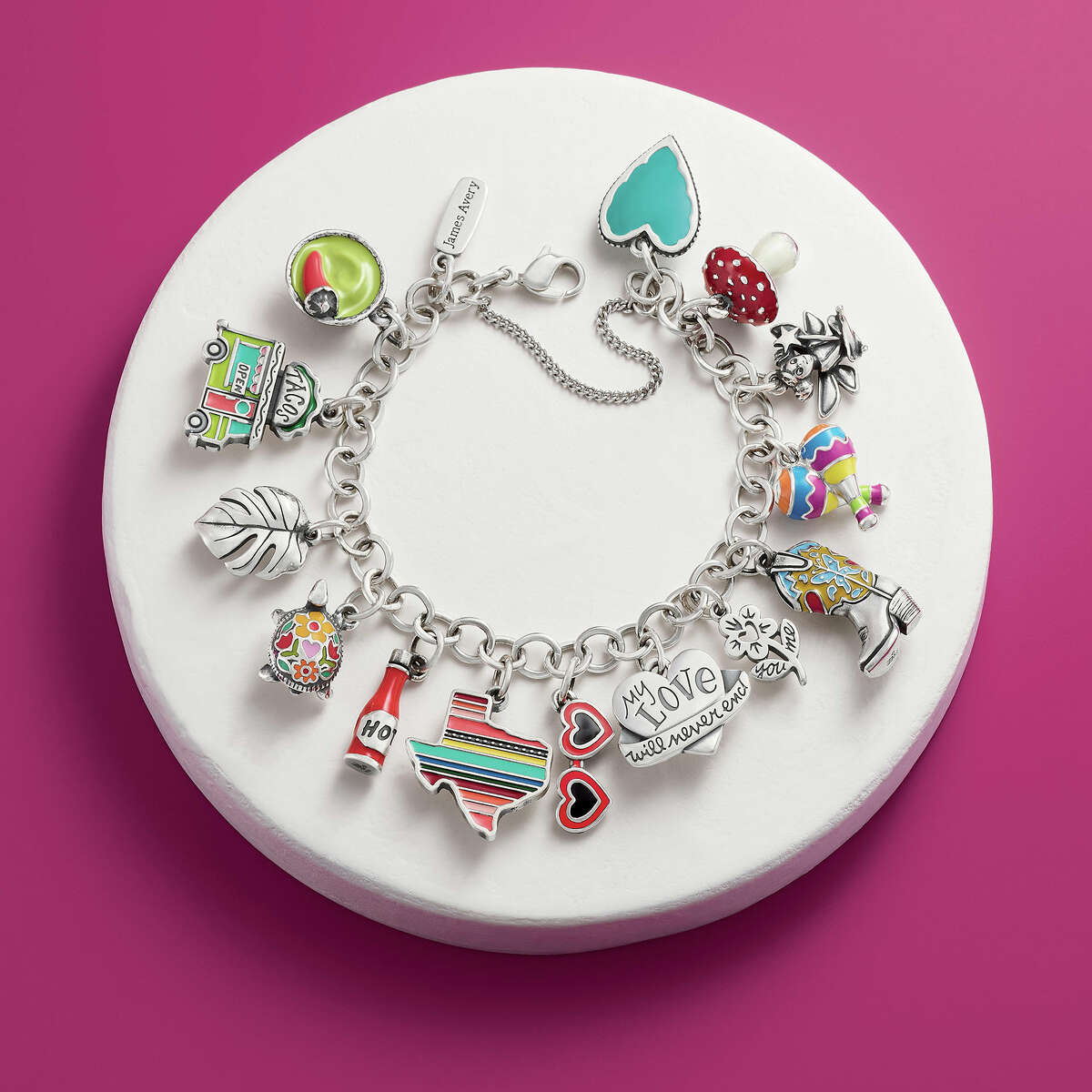James Avery Charm Bracelet Filled With Custom Charms