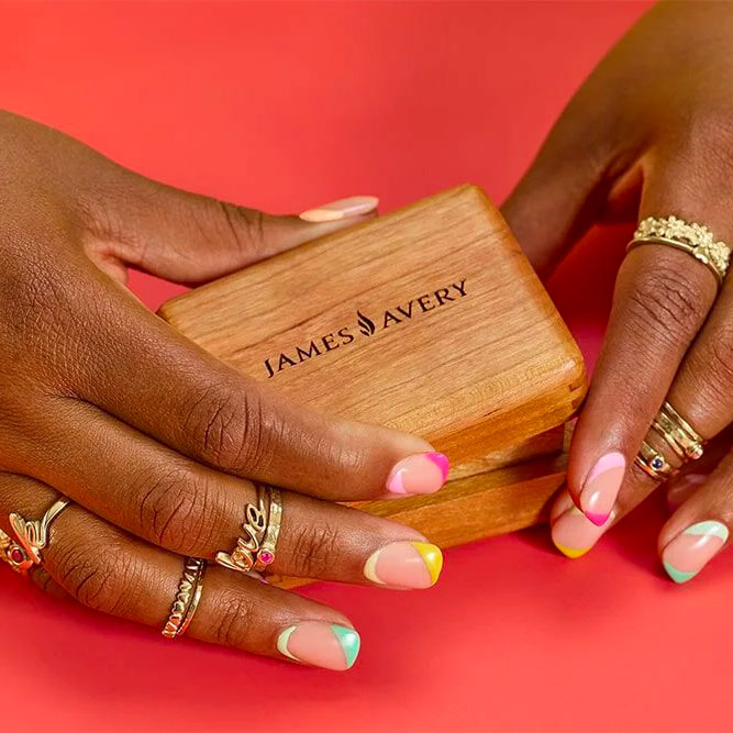 Hands with Jewelry Holding James Avery Jewelry Box - Photo Credit James Avery